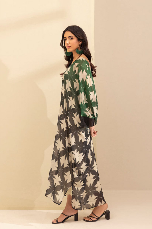 2PC DIGITAL SILK PRINTED FLSP-06